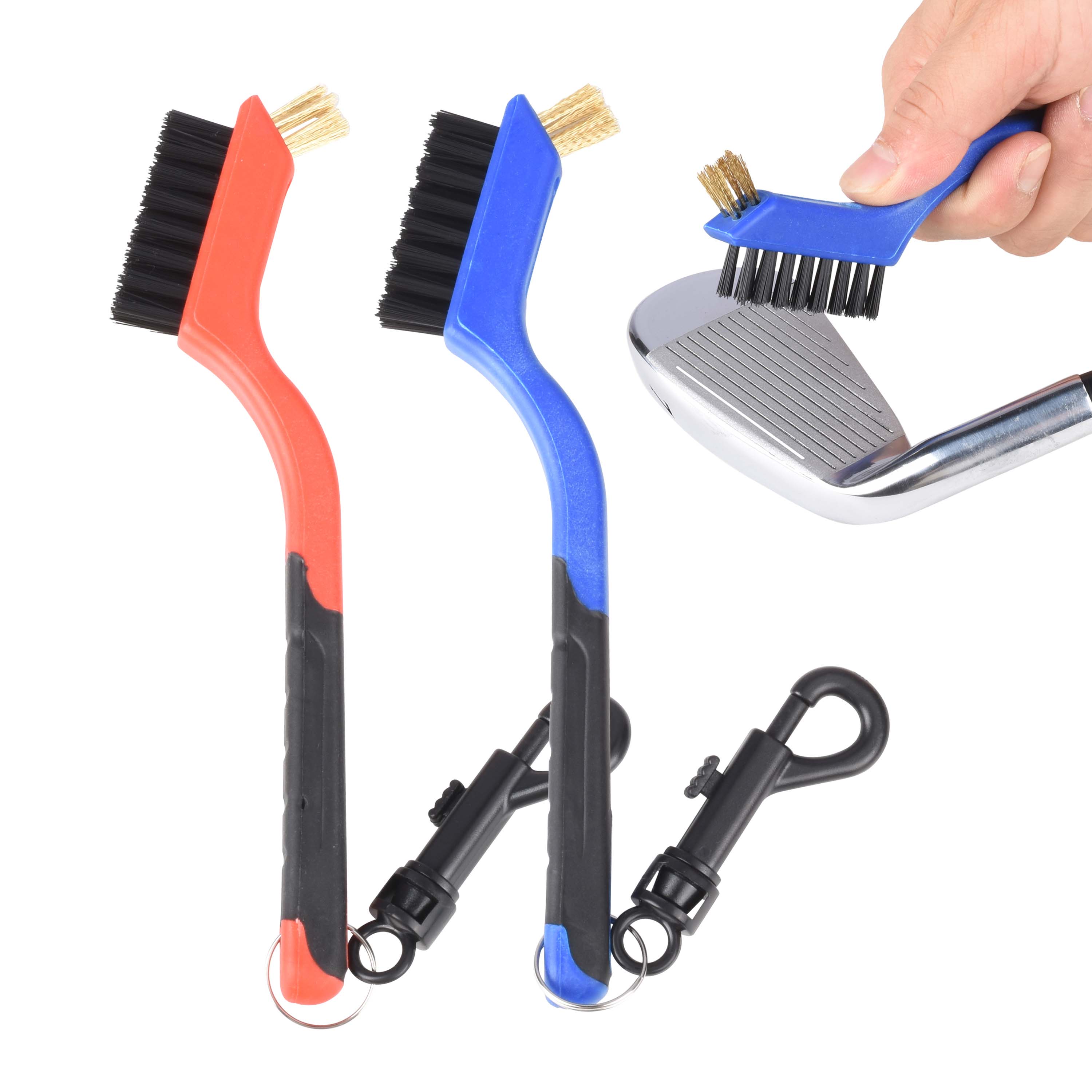 Golf cleaning brush