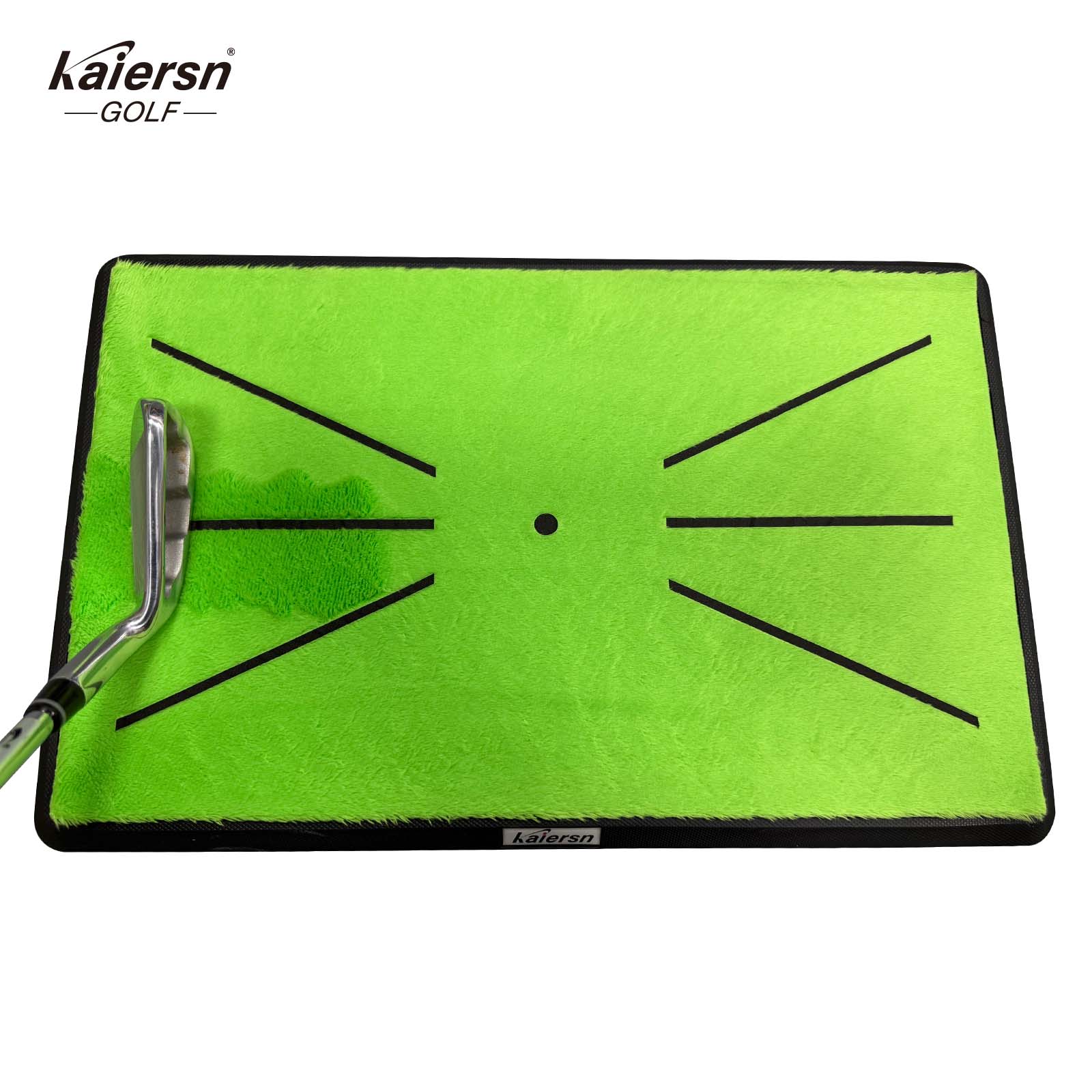 Golf swing practice mat